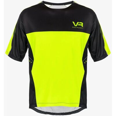 VR EQUIPMENT Maglietta Gialla Uomo - Abbigliamento da Ciclismo VR EQUIPMENT Maglietta Gialla Uomo - Abbigliamento da Ciclismo