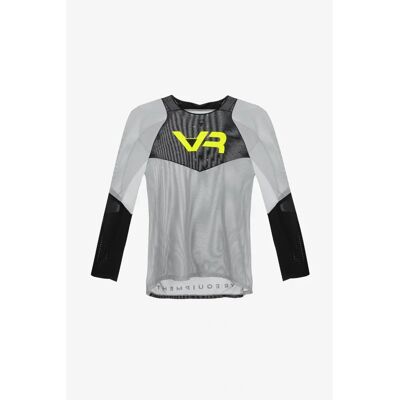 VR46 EQMLSMB007 Maglietta Grigia - Abbigliamento Sportivo VR46 EQMLSMB007 Maglietta Grigia - Abbigliamento Sportivo