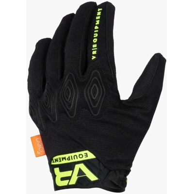 VR EQUIPMENT - EQUGVMB012 - Guanti da impatto - Nero - L VR EQUIPMENT - EQUGVMB012 - Guanti da impatto - Nero - L