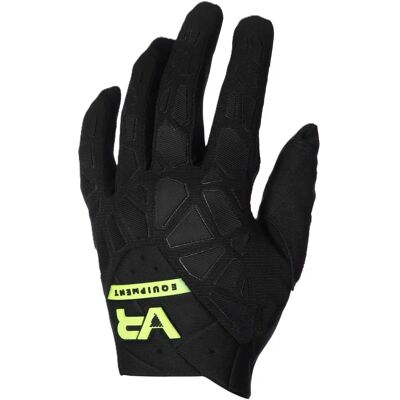 Guanti VR46 EQUGVMX007 - Palma in pelle di microfibra - Protezione delle articolazioni D30 - Polsino con leva in silicone Guanti VR46 EQUGVMX007 - Palma in pelle di microfibra - Protezione delle articolazioni D30 - Polsino con leva in silicone