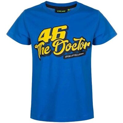 VR46 - The Doctor - Bleu - 6/7 - Hooded Sweatshirt - Publicité VR46 - The Doctor - Bleu - 6/7 - Hooded Sweatshirt - Publicité