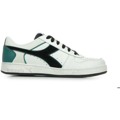 Diadora MAGIC BAS LOW I - blanc/noir/pacifique - Baskets - Publicité Diadora MAGIC BAS LOW I - blanc/noir/pacifique - Baskets - Publicité