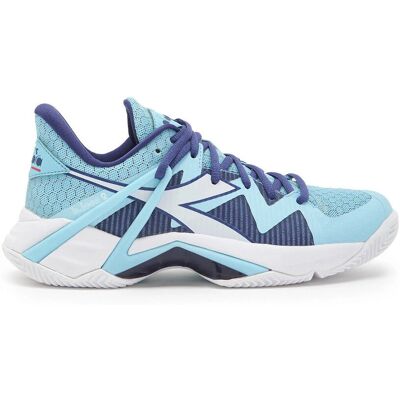 Diadora B.Icon 2 Clay - Buty do Tenisa dla Kobiet - Jasnoniebieskie/Białe Diadora B.Icon 2 Clay - Buty do Tenisa dla Kobiet - Jasnoniebieskie/Białe
