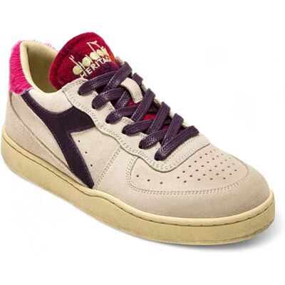 Diadora Modell 201180905 Beigene Lederschuhe - Schuhe Diadora Modell 201180905 Beigene Lederschuhe - Schuhe