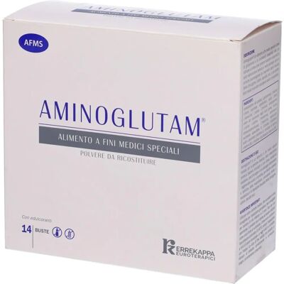 Errekappa Euroterapici SpA Aminoglutam 14 Bustine - Integratore alimentare medico Errekappa Euroterapici SpA Aminoglutam 14 Bustine - Integratore alimentare medico