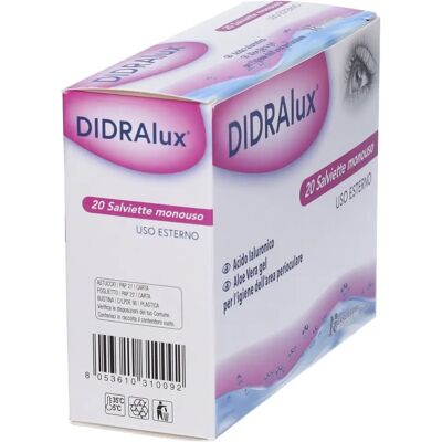 Farto Didralux 20 Salviette idratanti per pelle sensibile Farto Didralux 20 Salviette idratanti per pelle sensibile