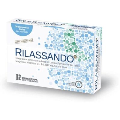 Errekappa Euroterapici Rilassando - Sollievo ansia & stress - 30 Compresse Errekappa Euroterapici Rilassando - Sollievo ansia & stress - 30 Compresse