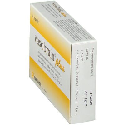 Errekappa Euroterapici Vasobrain Plus - Capsule per il Cervello Errekappa Euroterapici Vasobrain Plus - Capsule per il Cervello