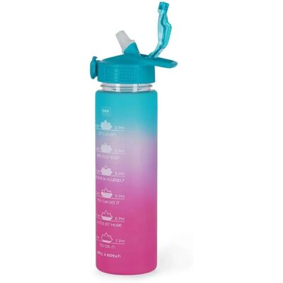 Bouteille Goals Legami - Bouteille d'eau motivante 1000ml - Publicité Bouteille Goals Legami - Bouteille d'eau motivante 1000ml - Publicité