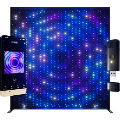 Tenda LED Twinkly Lightwall - Illuminazione palco Tenda LED Twinkly Lightwall - Illuminazione palco