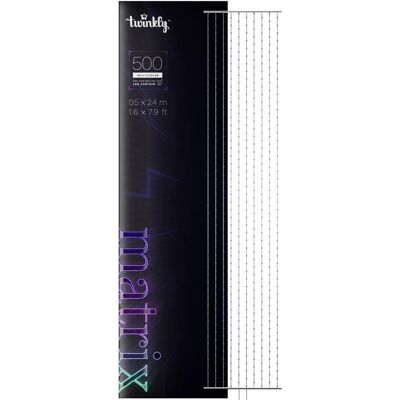 Inteligentny zawieszany light Twinkly Matrix - RGB LED, Wi-Fi/Bluetooth, 3,3x3,3 ft Inteligentny zawieszany light Twinkly Matrix - RGB LED, Wi-Fi/Bluetooth, 3,3x3,3 ft