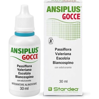 Stardea SRL Ansiplus Gocce 30ml - Integratore Rilassante Stardea SRL Ansiplus Gocce 30ml - Integratore Rilassante