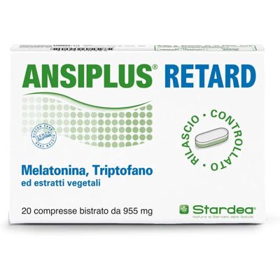 Stardea Srl Ansiplus Retard - Integratore di Melatonina - 20 Compresse Stardea Srl Ansiplus Retard - Integratore di Melatonina - 20 Compresse