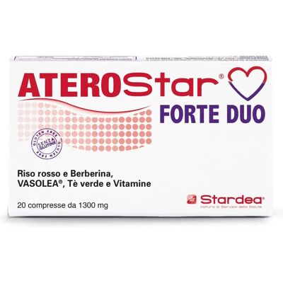 Stardea Aterostar Forte Duo - Supporto Colesterolo - 20 Capsule Stardea Aterostar Forte Duo - Supporto Colesterolo - 20 Capsule