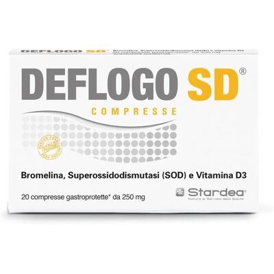 Stardea Deflogo SD 20 Compresse - Integratore per microcircolo e drenaggio liquidi Stardea Deflogo SD 20 Compresse - Integratore per microcircolo e drenaggio liquidi