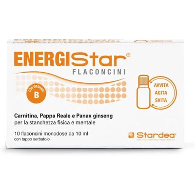 Stardea Energistar - Integratore Multivitaminico Energizzante - 10 Fiale Stardea Energistar - Integratore Multivitaminico Energizzante - 10 Fiale