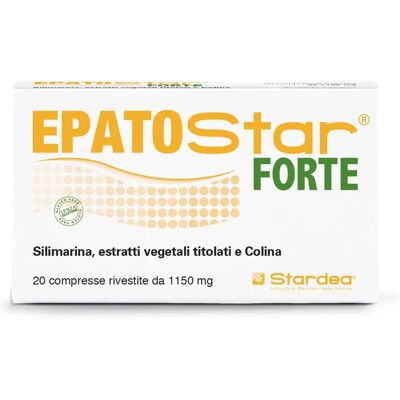 Epatostar Forte - Integratore per il fegato con cardo mariano e carciofo - 20 compresse Epatostar Forte - Integratore per il fegato con cardo mariano e carciofo - 20 compresse