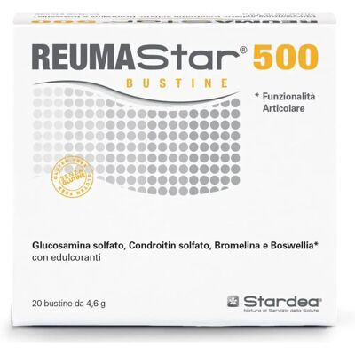 StarDEA Reumastar 500 - Supporto articolare - 20 Bustine StarDEA Reumastar 500 - Supporto articolare - 20 Bustine