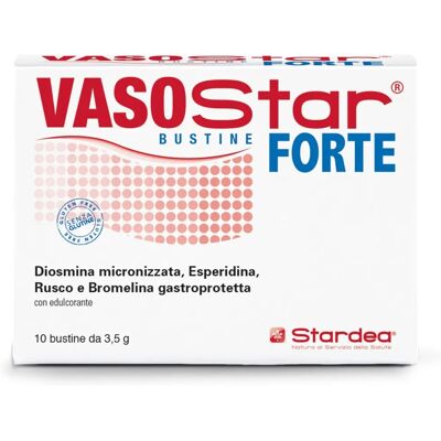 Stardea Srl Vasostar Forte - Supporto circolatorio - 10 bustine Stardea Srl Vasostar Forte - Supporto circolatorio - 10 bustine