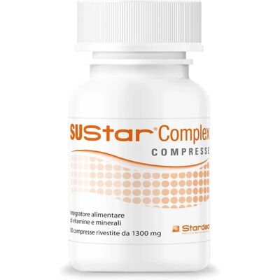 Stardea Sustar Complex - Integratore di Vitamine e Minerali - 60 Compresse Stardea Sustar Complex - Integratore di Vitamine e Minerali - 60 Compresse