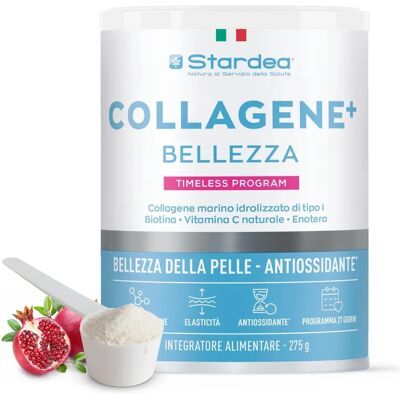 Stardea Stardea Collagene + Bellezza Polvere - Marino & Acido Ialuronico - 275 g Stardea Stardea Collagene + Bellezza Polvere - Marino & Acido Ialuronico - 275 g