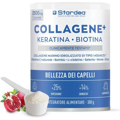 Stardea Srl - AQUACOL - Collagene marino I 2,5 g per 10 g - Cheratina idrolizzata - Polvere di collagene Stardea Srl - AQUACOL - Collagene marino I 2,5 g per 10 g - Cheratina idrolizzata - Polvere di collagene