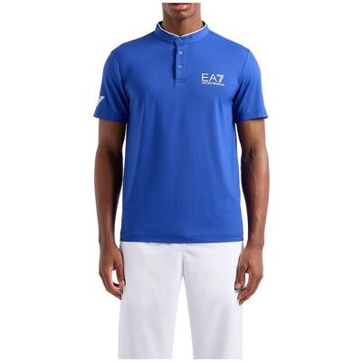 EA7 Modello 8NPT21_PJEMZ Polo Sportivo Blu - Polo shirt EA7 Modello 8NPT21_PJEMZ Polo Sportivo Blu - Polo shirt
