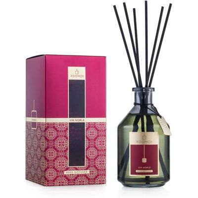 ROOMOI Vin Noble Diffusore - 500 ML - Vigneto Mediterraneo Profumato ROOMOI Vin Noble Diffusore - 500 ML - Vigneto Mediterraneo Profumato