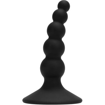 Toyz4lovers Plug Anale - Silicone Graduale Nero - Giocattolo Anale Toyz4lovers Plug Anale - Silicone Graduale Nero - Giocattolo Anale