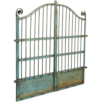 Biscottini - ferro forgiato - 115x115 cm - porta rustica Biscottini - ferro forgiato - 115x115 cm - porta rustica