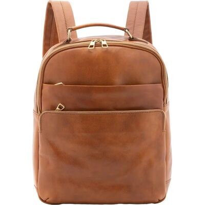 Alessia Firenze Honig Unisex-Rucksack - 39x31x10cm Alessia Firenze Honig Unisex-Rucksack - 39x31x10cm