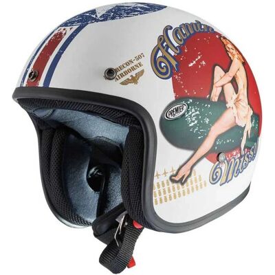 Premier CLASSIC PIN UP 8 BM - Casco moto Premier CLASSIC PIN UP 8 BM - Casco moto