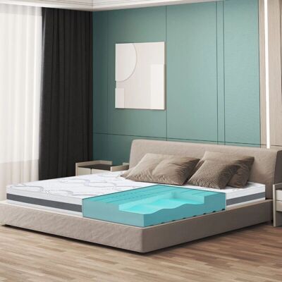 The White Stone 100x205 Medium Firmness Mattress - Orthopedic & Breathable The White Stone 100x205 Medium Firmness Mattress - Orthopedic & Breathable