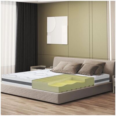 The White Stone Memory Foam Mattress - Orthopedic, Hypoallergenic, Made in Italy The White Stone Memory Foam Mattress - Orthopedic, Hypoallergenic, Made in Italy