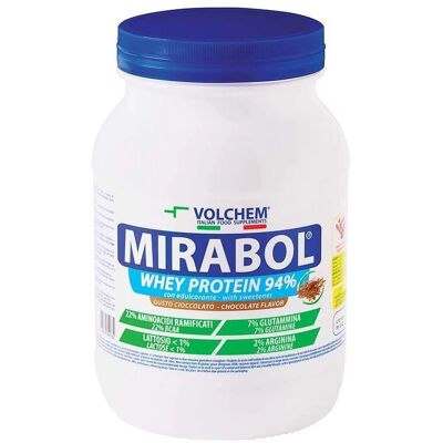 Volchem Mirabol Whey Protein 94% - Cioccolato - Rilascio Veloce - Proteine del Siero Volchem Mirabol Whey Protein 94% - Cioccolato - Rilascio Veloce - Proteine del Siero