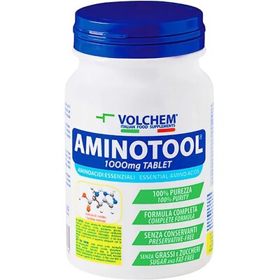 Volchem Aminotool 1000mg - Integratore di aminoacidi essenziali Volchem Aminotool 1000mg - Integratore di aminoacidi essenziali
