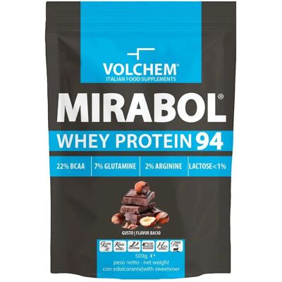 Volchem Mirabol Whey Protein 94% 500g - Polvere di Proteina del Siero Volchem Mirabol Whey Protein 94% 500g - Polvere di Proteina del Siero