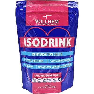 Volchem Isodrink Pesca 540g - Integratore in Polvere Volchem Isodrink Pesca 540g - Integratore in Polvere