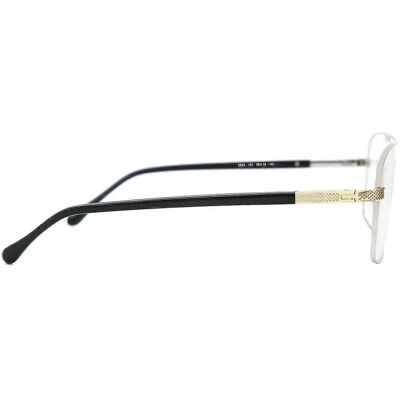 Sferoflex Silver Metal Square Eyeglasses - Eyeglasses Sferoflex Silver Metal Square Eyeglasses - Eyeglasses