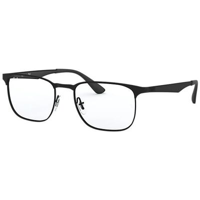 Ray-Ban RX6363 - 2861 (parte superiore argentata su nero) Ray-Ban RX6363 - 2861 (parte superiore argentata su nero)
