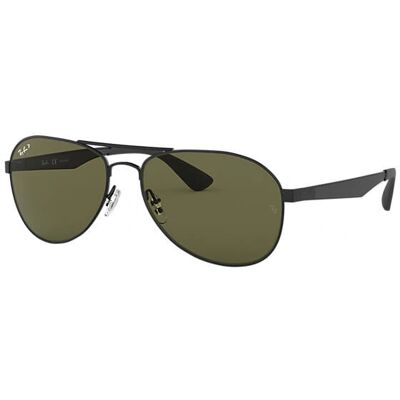Ray-Ban RB3549 - 006/71 (grand noir mat/vert) - Publicité Ray-Ban RB3549 - 006/71 (grand noir mat/vert) - Publicité