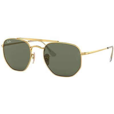 Ray-Ban Marshal RB3648 - 001 (or/vert classique G-15) - Publicité Ray-Ban Marshal RB3648 - 001 (or/vert classique G-15) - Publicité