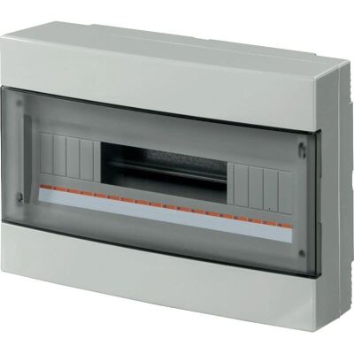 Quadro elettrico a parete Elettrocanali EC60018, 18 moduli, grigio Quadro elettrico a parete Elettrocanali EC60018, 18 moduli, grigio
