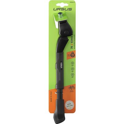 Ursus Black Adjustable Bicycle Center Kickstand - Bicycle Stand for 24-28" Bikes Ursus Black Adjustable Bicycle Center Kickstand - Bicycle Stand for 24-28" Bikes