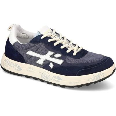Premiata Model Nous Herrenschuhe - Sneakers in Blau Premiata Model Nous Herrenschuhe - Sneakers in Blau