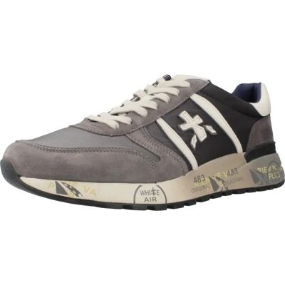 Buty Premiata Lander 6906 Szare - Sneakers Buty Premiata Lander 6906 Szare - Sneakers