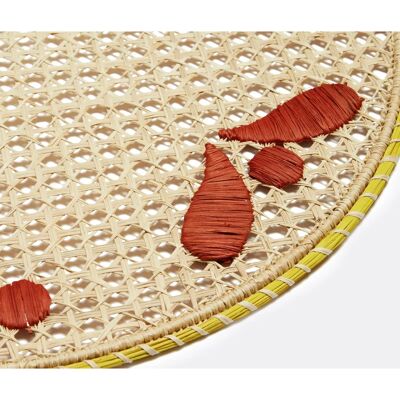 La DoubleJ - Capri Mattone - Raffia - Tovaglietta La DoubleJ - Capri Mattone - Raffia - Tovaglietta