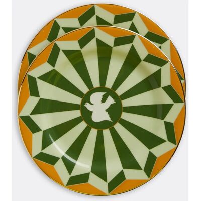La DoubleJ - Roman Dove Bosco - Dessert Plate Set La DoubleJ - Roman Dove Bosco - Dessert Plate Set
