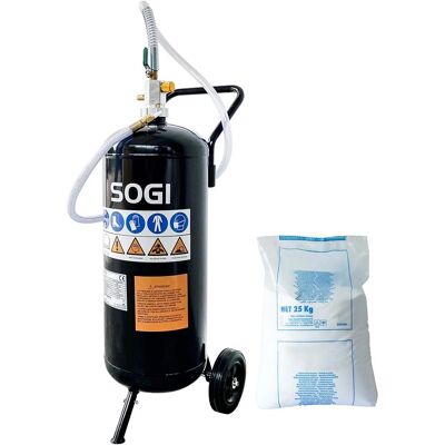 SOGI - SPS-7 - Bicarbonato 300-500 mesh - sacco 25 kg - Sablatrice SOGI - SPS-7 - Bicarbonato 300-500 mesh - sacco 25 kg - Sablatrice