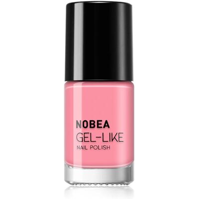 NOBEA N02 Pink rosé Smalto effetto gel - Smalto per unghie NOBEA N02 Pink rosé Smalto effetto gel - Smalto per unghie